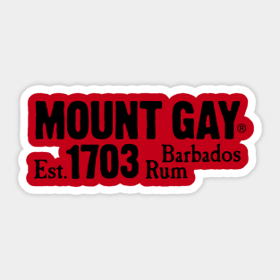 The Save Barbados Rum Sticker